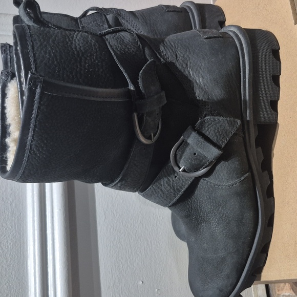 SOREL- WATERPROOF MOTO LEATHER BOOTS - Picture 7 of 12